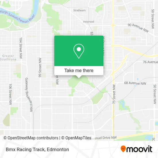 Bmx Racing Track map