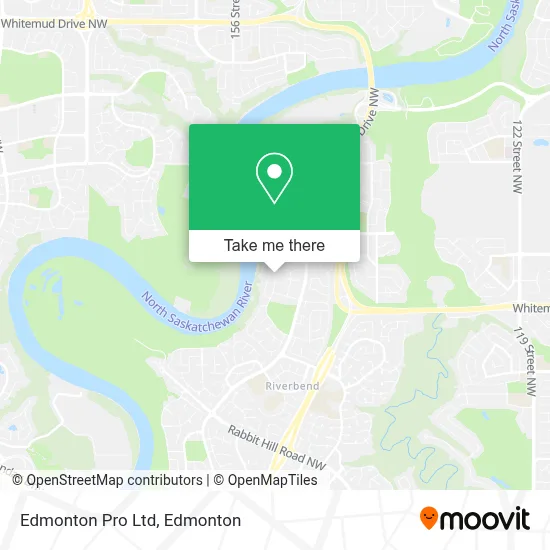 Edmonton Pro Ltd map