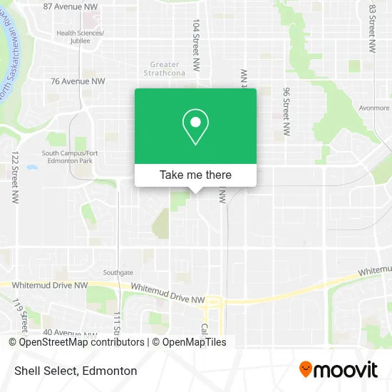 Shell Select map