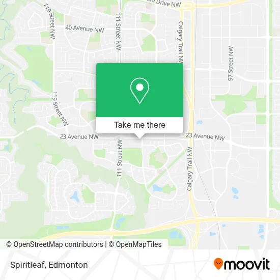 Spiritleaf map