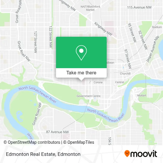 Edmonton Real Estate map