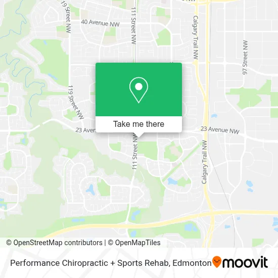 Performance Chiropractic + Sports Rehab plan