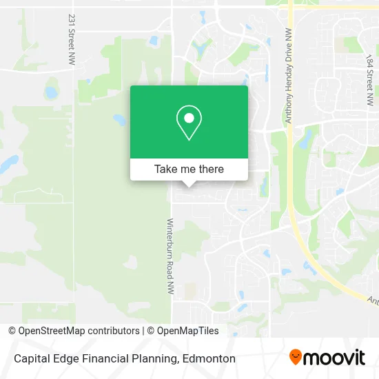 Capital Edge Financial Planning map