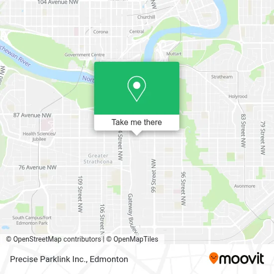 Precise Parklink Inc. map