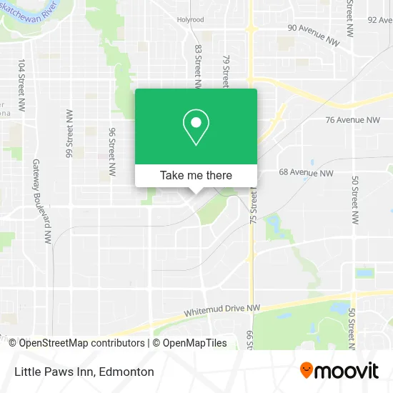 Little Paws Inn map