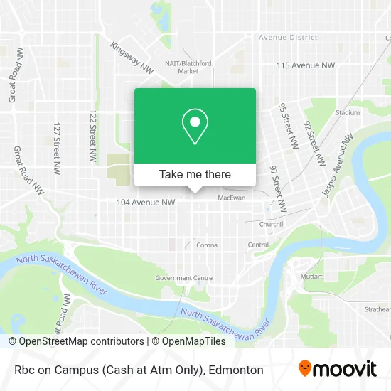 Rbc on Campus (Cash at Atm Only) map