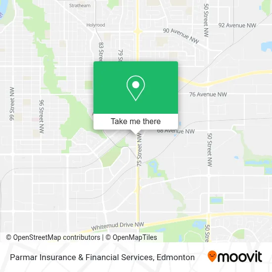 Parmar Insurance & Financial Services map
