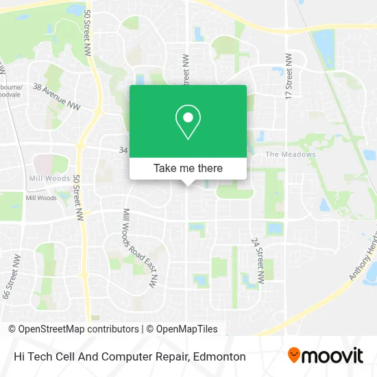 Hi Tech Cell And Computer Repair map