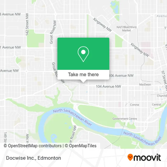 Docwise Inc. map