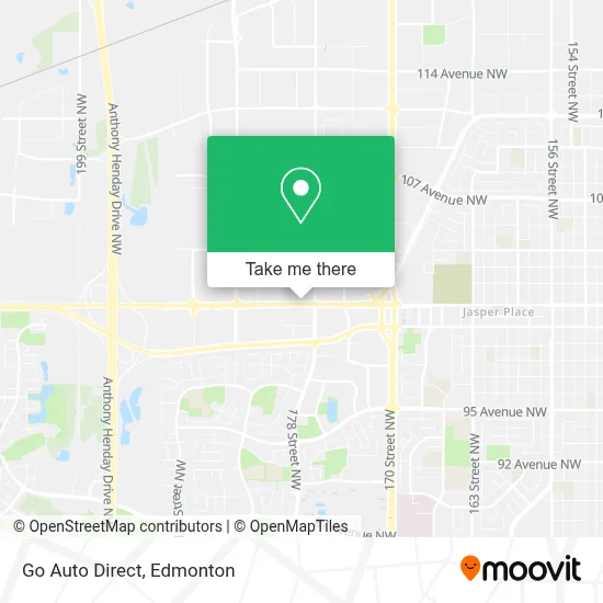 Go Auto Direct map