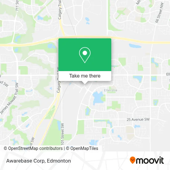 Awarebase Corp map