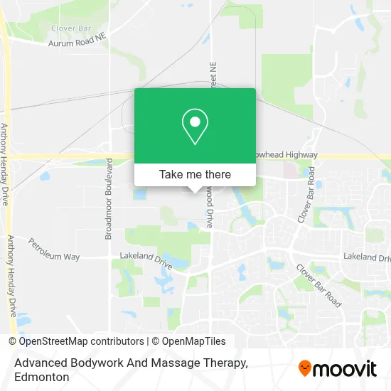 Advanced Bodywork And Massage Therapy map