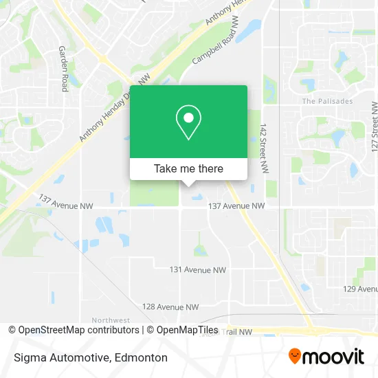 Sigma Automotive map