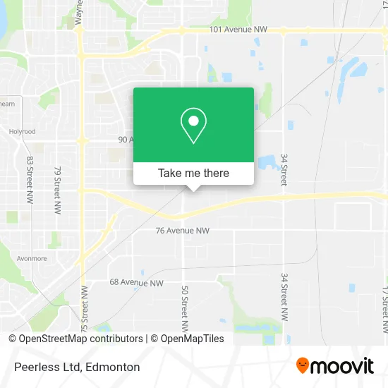 Peerless Ltd map