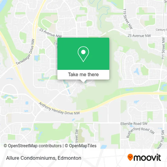 Allure Condominiums map