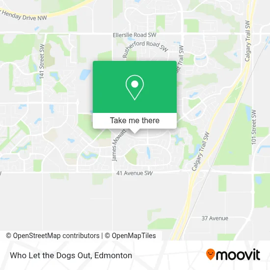 Who Let the Dogs Out map