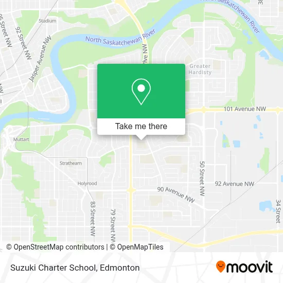 Suzuki Charter School map