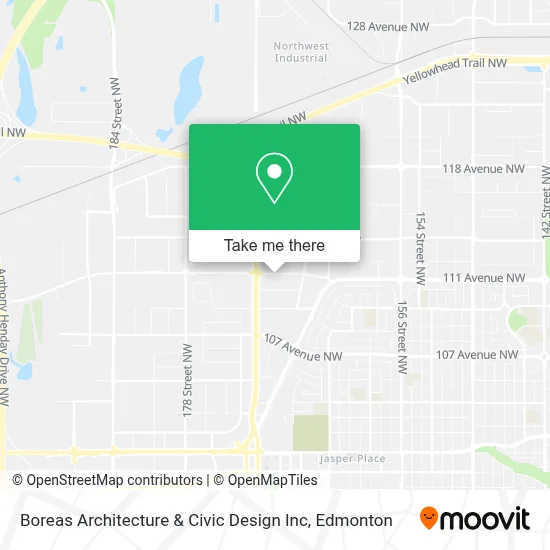 Boreas Architecture & Civic Design Inc map