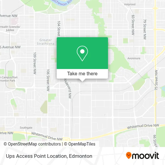 Ups Access Point Location plan