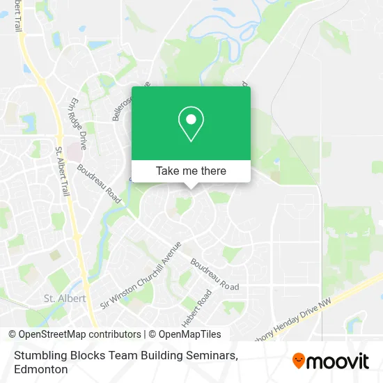 Stumbling Blocks Team Building Seminars map