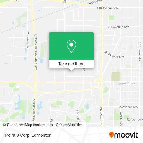 Point 8 Corp map