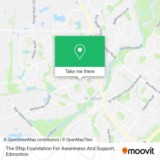 The Dfsp Foundation For Awareness And Support map