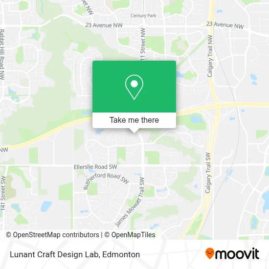 Lunant Craft Design Lab map