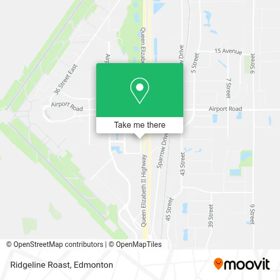 Ridgeline Roast map