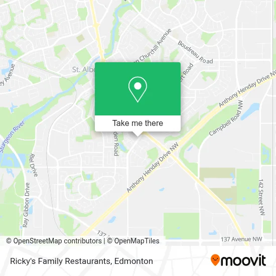 Ricky's Family Restaurants plan