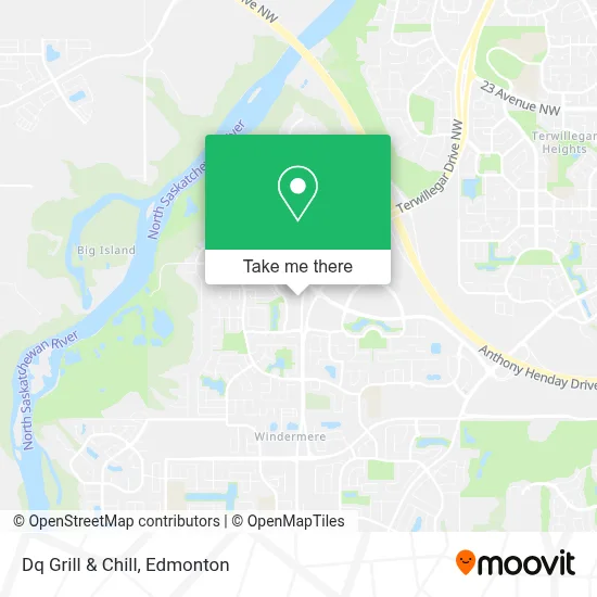 Dq Grill & Chill map