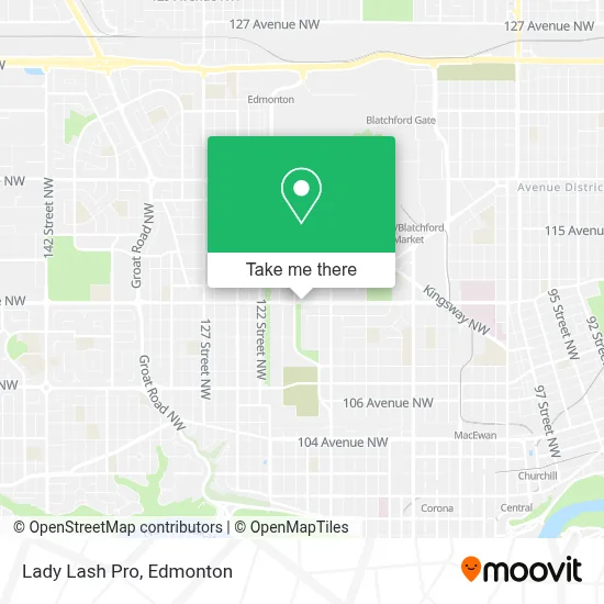 Lady Lash Pro map