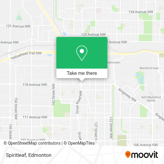 Spiritleaf map
