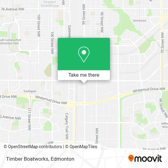 Timber Boatworks map