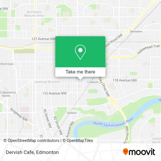 Dervish Cafe map