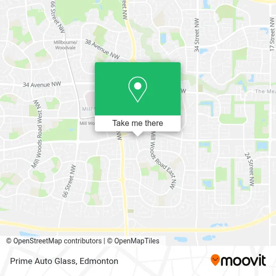 Prime Auto Glass map