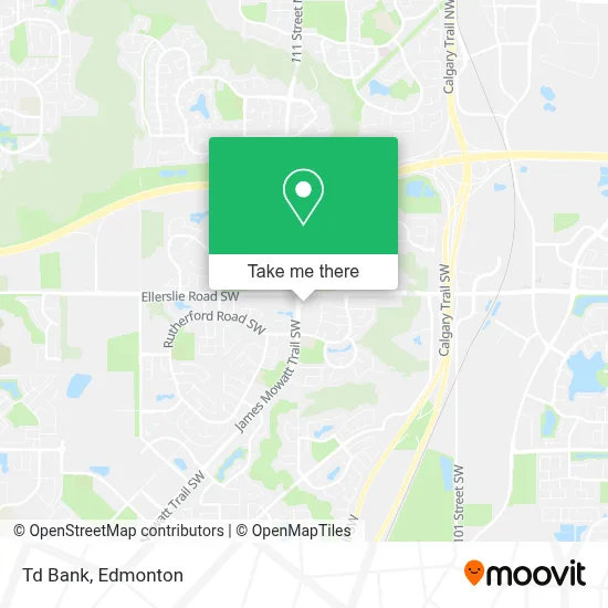 Td Bank map