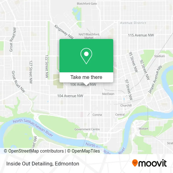 Inside Out Detailing map