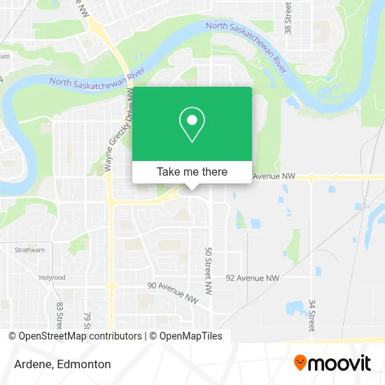 Ardene map