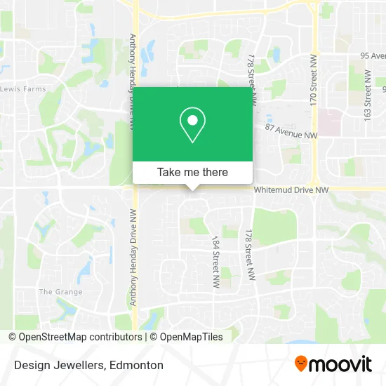 Design Jewellers map