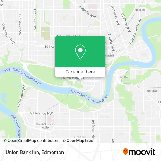 Union Bank Inn map