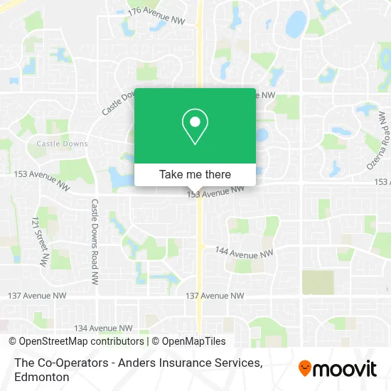 The Co-Operators - Anders Insurance Services map