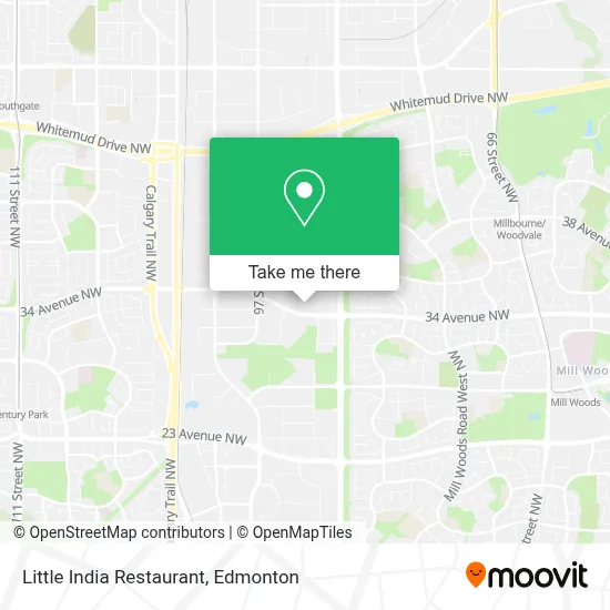 Little India Restaurant map