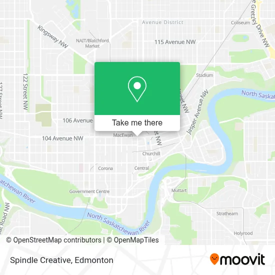 Spindle Creative map