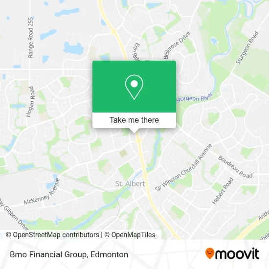 Bmo Financial Group map