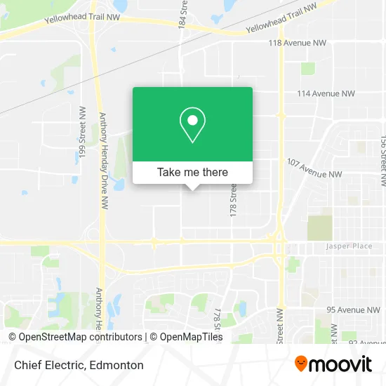 Chief Electric map