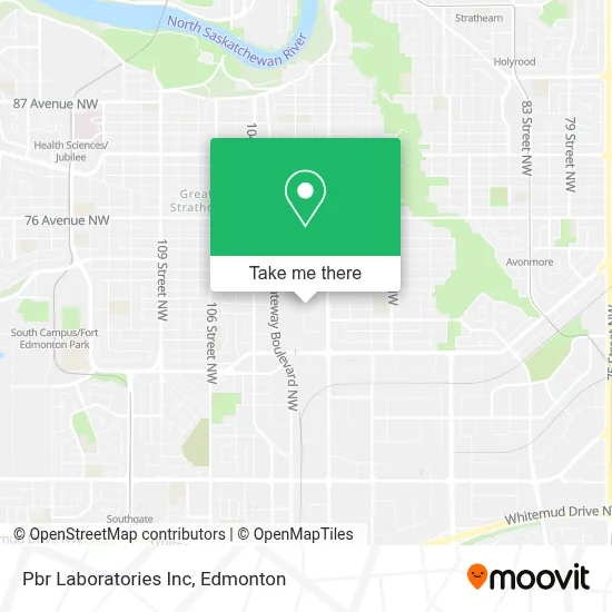 Pbr Laboratories Inc map