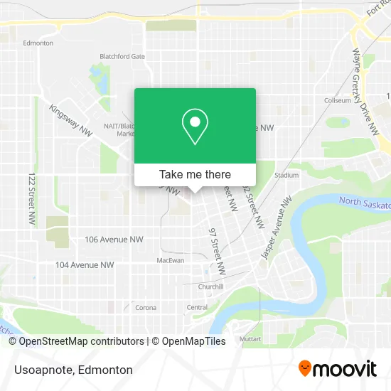 Usoapnote map