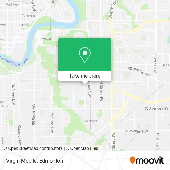 Virgin Mobile map