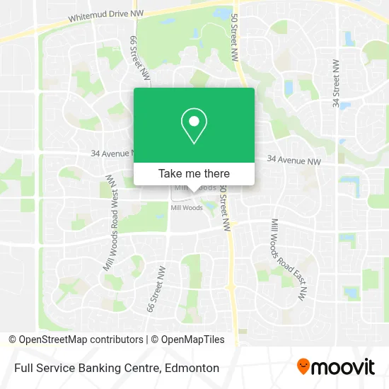 Full Service Banking Centre map