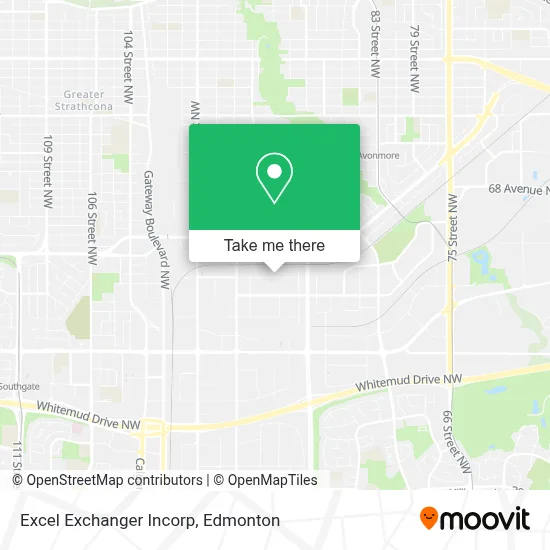 Excel Exchanger Incorp map